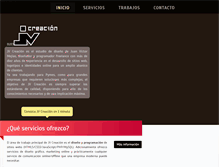 Tablet Screenshot of jvcreacion.com